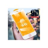 JACQUELYN iPhone 6/6s ile Uyumlu 9D Tam Kaplayan Beyaz Kırılmaz Cam Ekran Koruyucu Film