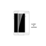 JACQUELYN iPhone SE 2020 ile Uyumlu Curve Tempered Glass Full Beyaz Cam Ekran Koruyucu
