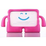 Jacquen Apple iPad Mini 1 2 3 4 Silikon Çocuk Figürlü Ibuy Tablet Kılıfı Pembe