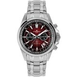Jacques Lemans Liverpool JL.1-2117ZQ Quartz Çelik Gri Bordo Kadran 20 Atm 44 mm Erkek Kol Saati - tek ebat