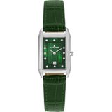 Jacques Lemans Torino JL.1-2189D Quartz Deri Yeşil Kadın Kol Saati - tek ebat