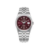 Jacques Philippe Jpqgs10413x6brg Metalik Çelik Erkek Kol Saati - Gri