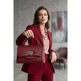Jacquline CLIM563C Kadın Omuz Çantası Kırmızı