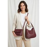 Jacquline CLIM592-1C Bordo Kadın İkili Omuz Çantası