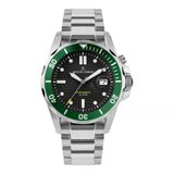 Jacquues Lemans Hybromatic 1-2170K Kinetik Çelik Gri Siyah Kadran 20 Atm 41 Mm Erkek Kol Saati