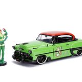 Jada, 253255009, DC Comics Bombshells Poison Ivy Oyuncak Araba, Açılabilir Kapı ve Bagaj, 1:24, Die-cast( Metal ), Figür, Lisanslı, DC Comics Bombshells Poison Ivy Car & Figure