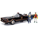 Jada METALS BATMAN CLASSIC TV SERIES BATMOBILE 1/18 VEHICLE W/FIG
