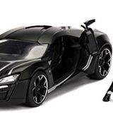 Jada Oyuncak Marvel Kara Panter-Beyaz Motorlar lykan hypersport DÖKÜM Araba, 1: 24 Ölçek Araç & 2.75 \ "Koleksiyonluk Metal heykelcik"