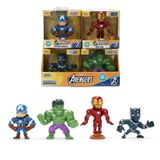 Jada Oyuncaklar Marvel Avengers Figürü (1 Adet) - 8 Yaş ve Üzeri Hayranlar ve Koleksiyoncular için 4 Metal Koleksiyon Figüründen 1'i (Ironman, Kaptan Amerika, Hulk, Kara Panter) - Rastgele Seçim