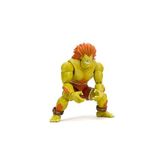 Jada Street Fighter II Blanka Deluxe Aksiyon Figürü - 1:12 Ölçekli, Yüksek Mafsallı, Değiştirilebilir Eller ve Baş, Elektrikli Gök Gürültüsü Aksesuarı - 7" Boyunda, Video Oyunu Koleksiyonluk