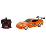 Jada Toys 1:16 Fast & Furious Brian’s Toyota Supra Uzaktan Kumandalı Araba, Turbo Güç ve Eğlence