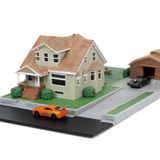 JADA TOYS 33668OR minyatür araba koleksiyonu, turuncu, siyah