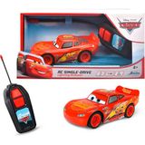 Jada Toys Cars 3 Şimşek McQueen Uzaktan Kumandalı Araba RC Oyuncak 27 MHz 10 m Menzil Lisanslı