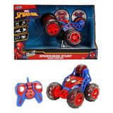 Jada Toys Işıklı Spider-Man Stunt USB Şarjlı Uzaktan Kumandalı Akrobat Araba