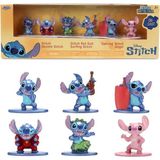 Jada Toys Stitch Nano Metalfigs Die Cast 6’lı Diorama Figür Seti - Renkli