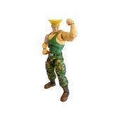 Jada Toys Street Fighter Figür Guile (15 cm) - Street Fighter 2'den Hareketli Koleksiyon ve Aksiyon Figürü: The Final Challengers, Alternatif Başlı, Eller ve Aksesuarlar, 13 Yaşından İtibaren
