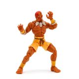 Jada Toys Street Fighter Figürü Dhalsim (15 cm) - Street Fighter 2'den hareketli koleksiyon ve aksiyon figürü: The Final Challengers, alternatif başlı, eller ve aksesuarlı, 13 yaşından itibaren