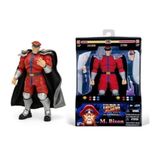 Jada Toys - Street Fighter II M. Bison, Koleksiyonluk Aksiyon Figürü 15 cm Boyut, Orijinaline Sadık, Koleksiyonluk, 9334219314R00