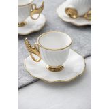 Jade 6 Kişilik Kahve Fincanı Takımı - 90 ml