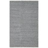 Jade Basketweave Grey Naturel Kazak Örgü Desenli El Dokuma Örgü Halı, Gri, 170 x 240