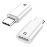 Jadebones 2 Paket USB C - Light-ning Kulaklık Ses Adaptörü Dönüştürücü iPhone 16/15, iPad Pro/Air, MacBook ve Daha Fazlası için (Sadece Kulaklık İçin, Ücretsiz)