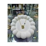 Jadem Gold Jade'm Gold B Harfli Çelik Kolye