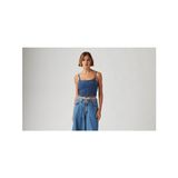 Jadine Denim Cami Tank Top - Indigo - L