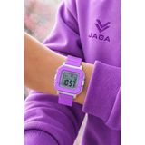 Jaga Unisex Dijital Çocuk Kol Saati 50 Mt Su Geçirmez Spor Silikon Kordonlu Alarm-Kronometreli Jg.3