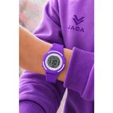 Jaga Unisex Dijital Çocuk Kol Saati 50 mt Su Geçirmez Spor Silikon Kordonlu Alarm-Kronometreli Jg.5 - Standart