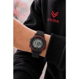 Jaga Unisex Dijital Çocuk Kol Saati 50 mt Su Geçirmez Spor Silikon Kordonlu Alarm-Kronometreli Jg.7 - Standart