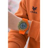 JAGA Unisex Dijital Genç Ve Çocuklara Özel Kol Saati 50 Mt Su Geçirmez Alarm Ve Kronometreli JG.15 JJG.000.D15
