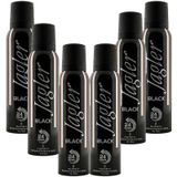 Jagler Black 6x150 ml Erkek Sprey Deodorant