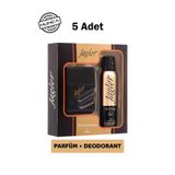 Jagler Classic Edt 50 ml Deodorant Sprey 100 ml Erkek Parfüm Seti 5 Adet