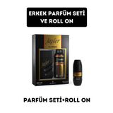 Jagler Classic Erkek Parfüm Seti Ve Roll On ( Edt Parfüm 90 ml Deodorant 150 ml Roll On 50 ml )