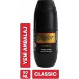 Jagler Classic Erkek Roll-on Deodorant 50 ml – Limon, Gül ve Misk Aromalı, Pudrasız ve Ferahlatıcı Formül
