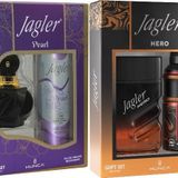 Jagler Parfüm Seti (Karma Set) Kadın 60Ml Pearl + Deodorant / Erkek 90Ml Hero + Deodorant