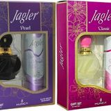 Jagler Parfüm Seti (Karma Set) Kadın 60Ml Pearl + Deodorant / Kadın 60Ml Classic + Deodorant