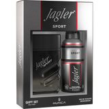 Jagler Sport Erkek Parfüm Seti EDT 90 ml + 150 ml Deodorant Hediyelik Seti