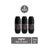 Jagler Sport Erkek Roll-On 50 Ml 3 Adet