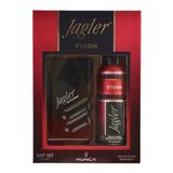 Jagler Storm Edt 90 Ml Erkek Parfümü Ve 150 Ml Deodorant Seti