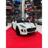 Jaguar Akülü Araba 12 Volt - Beyaz