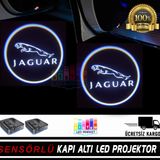 Jaguar Araçlar İçin Pilli Yapıştırmalı Kapı Altı Led Logo