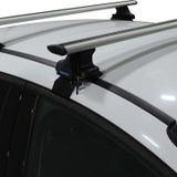 Jaguar XE 2015 ve Sonrası ile uyumlu Tavan Barı Trophy Bars Ara Atkı GRİ