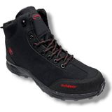 Jagulep 4058-26 Anatomik Içi Kürklü Outdoor Erkek Bot Siyah Kırmızı 45-47