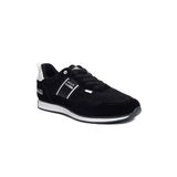Jagulep Bugatti Deri Anorak Anatomik Erkek Sneaker Siyah Beyaz
