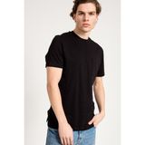 JAHR MARC Önü Cepli Basic Siyah Erkek T-shirt