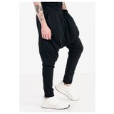 JAHR MARC Siyah Slim Fit Yanları Cepli Erkek Şalvar Eşofman