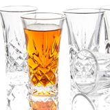JAIEF Ağır tabanlı tekila bardakları | likör bardakları 5,8 cl (6 adet)