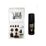 Jaja 100 Gr Siyah Saç Tozu Hair Fiber Yedek Vexx 100 Ml. Sabitleyici Sprey