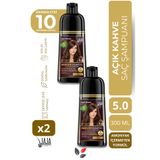 Jaja Açık Kahve 2x300 ml Beyaz Kapatıcı Şampuan